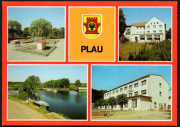 F3388 - TOP Plau Am See FDGB Heim Waldheim Kinderheim Olga Benario Prestes - Bild Und Heimat Reichenbach - Plau