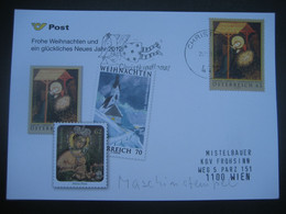 Österreich- Christkindl 25.11.2011, ÖPT-Karte Mit Maschinenstempel - Cartas & Documentos