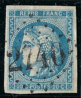 FRANCE CLASSIQUE: Le Y&T 46B, Ni Pli Ni Aminci, B Obl. GC 2740 (Orléans) - 1870 Uitgave Van Bordeaux