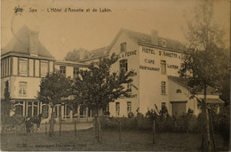 Spa // Hotel D'Annette Et De Lubin 1914 - Spa