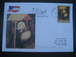 Österreich- Christkindl 25.11.2011, Schmuck-Beleg Mit Maschinenstempel - Storia Postale