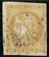 FRANCE CLASSIQUE: Le Y&T 43Ba, Ni Pli Ni Aminci, Obl. GC 3083 (Randonnay, Orne, Ind.11), Forte Cote - 1870 Uitgave Van Bordeaux