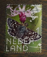 Nederland -NVPH - Xxxx - 2019 - Gebruikt - Beleef De Natuur - Vlinder - Aardbeivlinder - Used Stamps