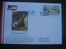 Österreich- Christkindl 06.01.2015, Schmuck-Beleg Mit Maschinenwerbestempel - Covers & Documents