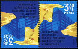 Poland 2021 Fi 5140 Mi 5290 30th Anniversary Of The Warsaw Stock Exchange - Unused Stamps