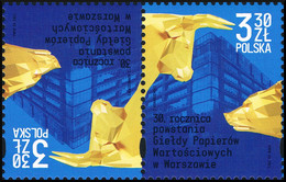 Poland 2021 Fi 5140 Mi 5290 30th Anniversary Of The Warsaw Stock Exchange - Neufs