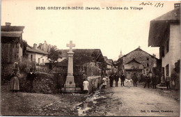 73 - GRESY Sur ISERE --  L'Entrée Du Village - Gresy Sur Isere