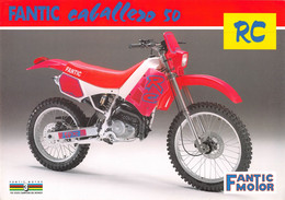 09869 "FANTIC CABALLERO 50 RC"  VOLANTINO ILLUSTRATO ORIGINALE - Motos