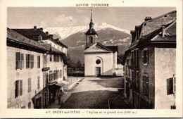 73 - GRESY Sur ISERE -- L'Eglise Et Le Grand  Arc - Gresy Sur Isere