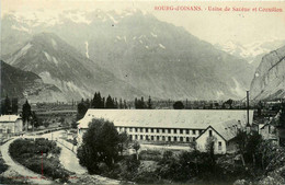 Le Bourg D'oisans * Vue Sur Usine De Sarène Et Cornillon * Industrie Cheminée - Bourg-d'Oisans