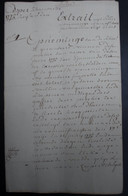 ASPER   1772  VERMELD IN OUD DOKUMENT    ZIE AFBEELDINGEN - Historische Documenten