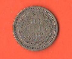 Pays-Bas Netherland 10 Cents 1919 Holland  Wilhmina Queen - 10 Cent