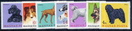 HUNGARY 1967 Dogs Set MNH / **.  Michel 2337-43 - Ungebraucht