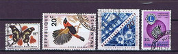 Ruanda, Rwanda #1: 4 Diff. Used / 4 Versch. Gestempelt - Collections