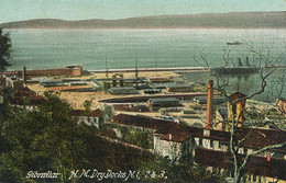 Gibraltar Hand Colored N.M. Dry Docks Shipping Company  Edit Cumbo - Gibraltar