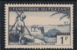 TIMBRE DE FEZZAN  élevage  N° 57 ** - Unused Stamps