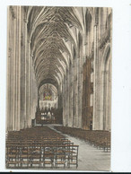 Postcard Hampshire Winchester Cathedral Nave East, Frith's Unused - Winchester