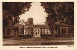 CPA MARCILLY-sur-EURE Entree Du Chateau Du Breuil-Benoit (1148428) - Marcilly-sur-Eure