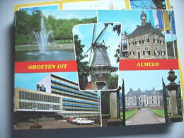 Nederland Holland Pays Bas Almelo Met Molen Centraal - Almelo