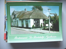 Nederland Holland Pays Bas Giethoorn Met Restaurant De Rietstulp - Giethoorn