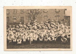 Cp , 53 , SAINT FRAIMBAULT DE PRIERES , Spectacle ,musique Et Musiciens , Fanfare Des Orphelins De St Georges De L'Isle - Otros & Sin Clasificación