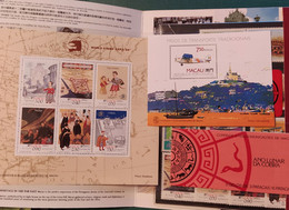 MACAU - 1989 YEAR BOOK WITH ALL STAMPS+S\S+SNAKEBOOKLET, CAT$150 EUROS +++ - Años Completos