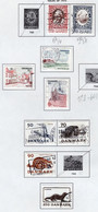 1974/1975 -  DANIMARCA - DENMARK - Mi. Nr. 596+597+598+599+600+602+603+605+606 - LH/Used -  (Z0304..41) - Sonstige & Ohne Zuordnung