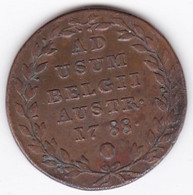 Belgique,  Pays-Bas Autrichiens , 2 Liards 1788 Joseph II, En Cuivre , KM# 31 - 1714-1794 Pays-Bas Autrichiens  