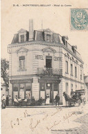 MONTREUIL -BELLAY  - Hôtel Du Centre   Carte Rare - Montreuil Bellay