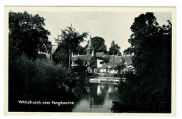 Ref 1492 - 1957 Postcard - Whitchurch Near Pangbourne Krag Style Postmark Pangbourne Reading - Altri & Non Classificati