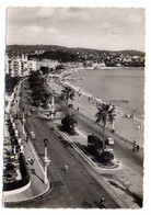 NICE--1960-- La Promenade Des Anglais (voiture Citroen 2CV )..cachet Congrès Esperanto ........à Saisir - Transport Urbain - Auto, Autobus Et Tramway