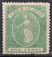 VIRGIN ISLANDS 1866 - MLH - Sc# 1a - 1d - British Virgin Islands