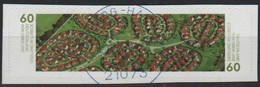 BRD 2021 Mi 3583+84 O Used Lübeck Luftbild, Gelaufen Auf Trägerfolie - Used Stamps