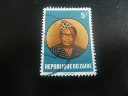 Zaire - Général Mobutu - Président - Val 5 Z - Multicolore - Oblitéré - Editions Courvoiser - - Gebruikt