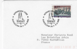 1992 La Poste Norvégienne Aux Jeux Olympiques D'été De Barcelone ( Olymphilex 92 ).. - Hiver 2002: Salt Lake City