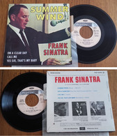 RARE French EP 45t RPM BIEM (7") FRANK SINATRA (Lang, 1966) - Jazz