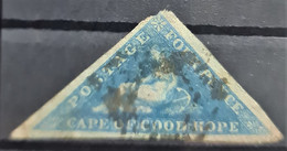 Cape Of Good Hope 1861 - Canceled - Sc# 9 - 4d - Cabo De Buena Esperanza (1853-1904)