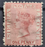 SIERRA LEONE 1872 - MLH - Sc# 6 - 1d - Sierra Leona (...-1960)