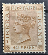 SIERRA LEONE 1883 - MLH - Sc# 21 -  0.5d - Sierra Leona (...-1960)