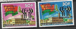 Rare Comores Football Set 140 Euros 1978 Mnh ** - Comores (1975-...)