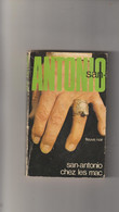 Livre De San Antonio Fleuve Noir  (San Antonio Chez Les Mac) No 18 En 1980 - San Antonio