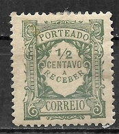 Portugal 1922 - PORTEADO - Emissão Regular (Tipo De 1904) - UNICOLOR - Afinsa 28 - Nuevos
