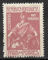 Portugal 1915-1925 - Porteado - Para Os Pobres - Afinsa 08 - Unused Stamps