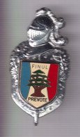 Insigne Prévôté De La Gendarmerie Au Liban ( Mission Finul ) - Drago Paris - Police