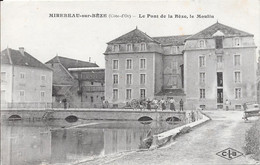 1919 - MIREBEAU-sur-BÈZE : Le Pont De La Bèze, Le Moulin - Mirebeau