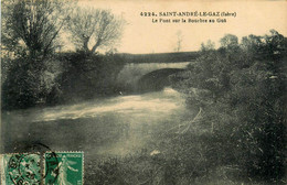 St André Le Gaz * Le Pont Sur La Bourbre Au Guâ - Saint-André-le-Gaz