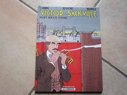 VICTOR SACVILLE T5 MORT SUR LA TAMISE    CARIN  RIVIERE  LE LOMBARD - Victor Sackville