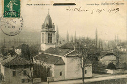 Pontcharra * Vue Sur L'église De Grignon - Pontcharra