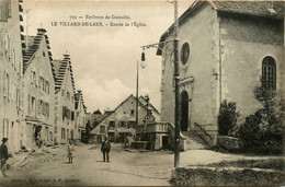 Villard De Lans * Rue Et Entrée De L'église * épicerie * Villageois - Villard-de-Lans