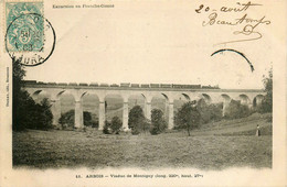 Arbois * Le Viaduc De Montigny * Passage D'un Train * Ligne Chemin De Fer - Arbois